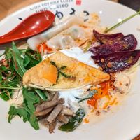 5 spices Ramen at Uno Yukiko - Gion Soy Milk Ramen - ぎをん豆乳らーめん うのゆきこ in Kyoto