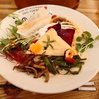 Soy milk dandan noodles at Uno Yukiko - Gion Soy Milk Ramen - ぎをん豆乳らーめん うのゆきこ in Kyoto