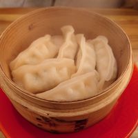 Steamed gyozas at Uno Yukiko - Gion Soy Milk Ramen - ぎをん豆乳らーめん うのゆきこ in Kyoto