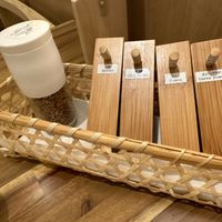 Spices on the table   at Uno Yukiko - Gion Soy Milk Ramen - ぎをん豆乳らーめん うのゆきこ in Kyoto