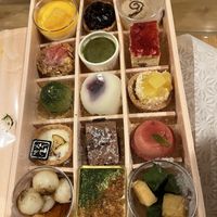 Dessert box  at Uno Yukiko - Gion Soy Milk Ramen - ぎをん豆乳らーめん うのゆきこ in Kyoto