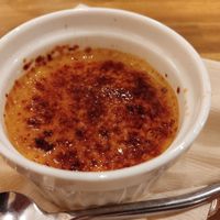 Creme brulee at Uno Yukiko - Gion Soy Milk Ramen - ぎをん豆乳らーめん うのゆきこ in Kyoto