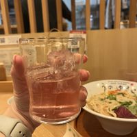 Plum wine #Veganuary at Uno Yukiko - Gion Soy Milk Ramen - ぎをん豆乳らーめん うのゆきこ in Kyoto