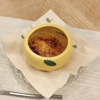 Yuzu brulee at Uno Yukiko - Gion Soy Milk Ramen - ぎをん豆乳らーめん うのゆきこ in Kyoto