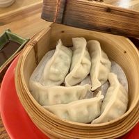 Steamed gyoza 😋   at Uno Yukiko - Gion Soy Milk Ramen - ぎをん豆乳らーめん うのゆきこ in Kyoto