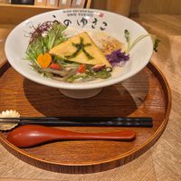Vegan ramen at Uno Yukiko - Gion Soy Milk Ramen - ぎをん豆乳らーめん うのゆきこ in Kyoto