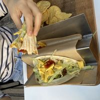 Vegan taco menu  at Zen Cafe and Kitchen in Izmir