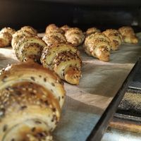 Vegan meerzaden croissants  at Streekbakker Jorrit in Nijmegen