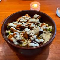 choose your own options vegan Poke bowl with 2 proteins at Bali Sabi Pokè Bowl Bar in Sanur