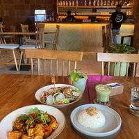   at Over the Moon Cafe in Sanur