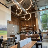   at Fulcrum Coffee in Seattle