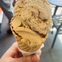 Hazelnut gelato   at Sottozero in Sliema