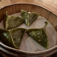 Dreieckige Maultaschen  at Genki Bar & Restaurant in Essen