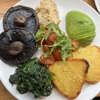 Irish vegan plate  at Bari Café in Cahersiveen