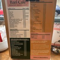   at Bari Café in Cahersiveen
