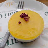 Lemon tart at Bari Café in Cahersiveen