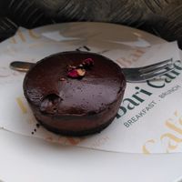 Mouse aux chocolate tart at Bari Café in Cahersiveen