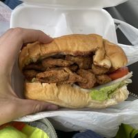 “Chicken” po’ boy #Veganuary at Sofull Vegan in Hemet