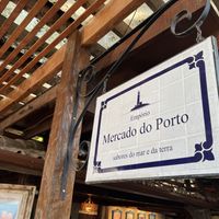 Sign  at Mercado Do Porto in Rio De Janeiro