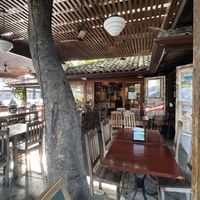 Dinning area  at Mercado Do Porto in Rio De Janeiro