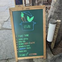 Some of the vegan dishes  at Mercado Do Porto in Rio De Janeiro