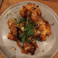 Cauliflower at Terraza Cha Cha Chá in Mexico City
