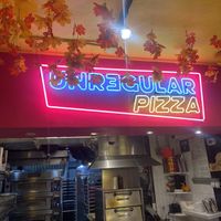  at Unregular Pizza in New York City