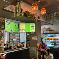 Inside at Next Stop Vegan in Brooklyn