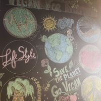 They believe in the cause! at Next Stop Vegan in Brooklyn