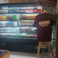 We do taste better. And the drink selections!! at Next Stop Vegan in Brooklyn