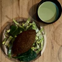 Quipe/kibbeh  at Next Stop Vegan in Brooklyn