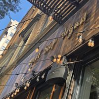 Outside at Next Stop Vegan in Brooklyn