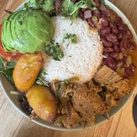 La bandera  at Next Stop Vegan in Brooklyn