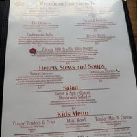 Menu  at NSV Creative Caribbean Kitchen in Brooklyn