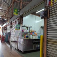 Store front at Charlie Veggie Vegetarian Fried Noodles in Malacca
