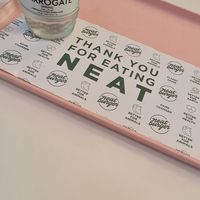 Sparkling water at Neat Burger - Dubai Mall in Dubai