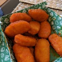 Nuggets with buffalo sauce at Neat Burger - Dubai Mall in Dubai