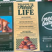 Regular menu drinks  at Neat Burger - Dubai Mall in Dubai