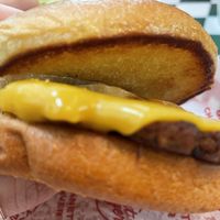 Breakfast sandwich was yummy. They were out of the egg when we went.  at Neat Burger - Dubai Mall in Dubai