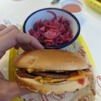 Cheeseburger at Neat Burger - Dubai Mall in Dubai