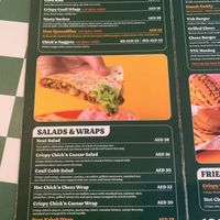 menu 4  at Neat Burger - Dubai Mall in Dubai