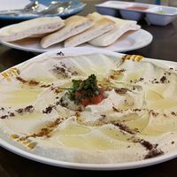 Hummus (with pita bread), 110 baht  at Rubai Restaurant in Pattaya