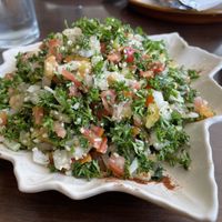 Tabula salad, 120 baht  at Rubai Restaurant in Pattaya