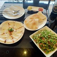 The sauces are vegan too! at Rubai Restaurant in Pattaya