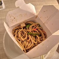 Vegan noodles at Natural Wok + Sushi Bar - Santa Cruz in Tenerife