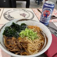 No meat ramen  at CPH - Ramen to Biru - T2 in Kastrup