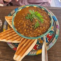 Lentil soup (around 30DH) at Garden Coffee in Fes