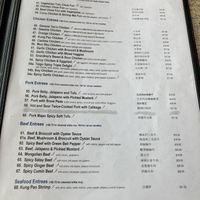 Menu  at Taigu Noodles in Middleton