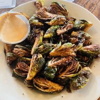 Brussel Sprouts and vegan aioli  at Molly Malone's Irish Pub & Restaurant in Louisville