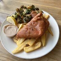 “Fish” and chips!   at Molly Malone's Irish Pub & Restaurant in Louisville